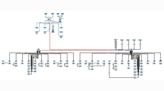 麻豆app网络携印刷百强企业，打造思科 N9K 万兆网络 VPC 核心网络系统